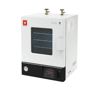 Tủ sấy chân không Yamato ADP301 dung tích 27L, nhiệt độ 240°C, độ chính xác ±1°C, lý tưởng cho sấy mẫu nhạy nhiệt, khử khí và ứng dụng phòng lab.
