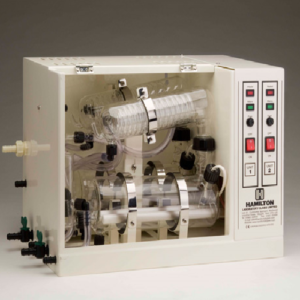 WSC/4D Hamilton là máy cất nước 2 lần công suất 4L/h, cho nước siêu tinh khiết không pyrogen, phù hợp phòng thí nghiệm dược, vi sinh và phân tích.